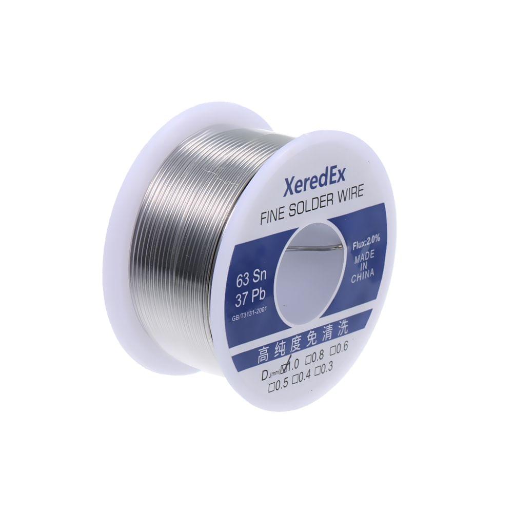 1.0mm 100g Flux 2.0% Tin Lead Tin Wire Soldering Wire Roll
