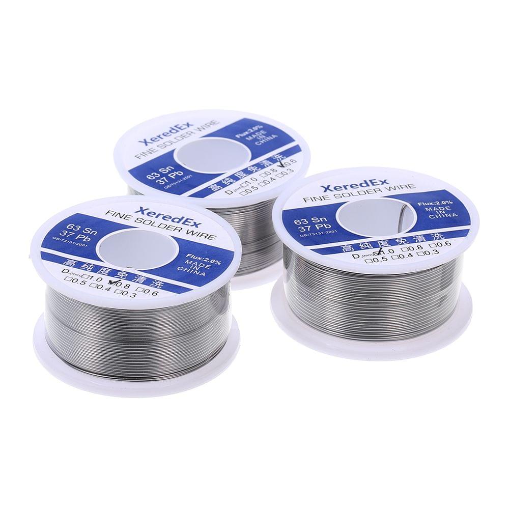 1.0mm 100g Flux 2.0% Tin Lead Tin Wire Soldering Wire Roll