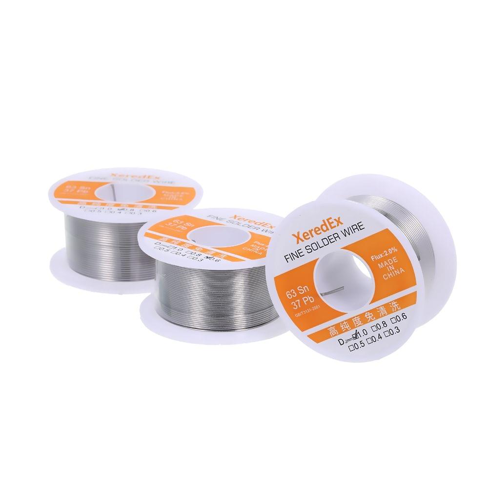 1.0mm 50g Flux 2.0% Tin Lead Tin Wire Soldering Wire Roll