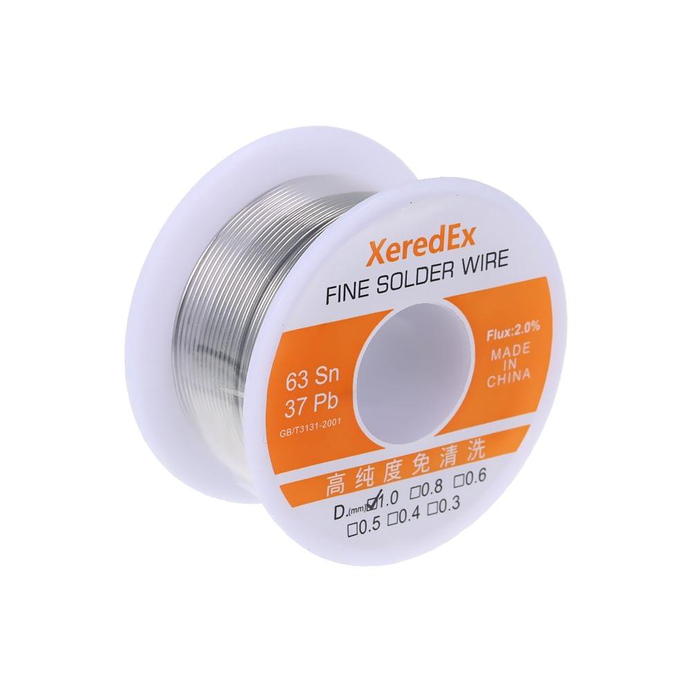 1.0mm 50g Flux 2.0% Tin Lead Tin Wire Soldering Wire Roll