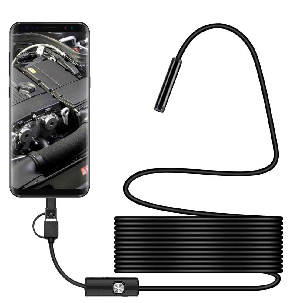 Wireless 3 in 1 Waterproof USB Port 7mm Visual Lens Mini - 5