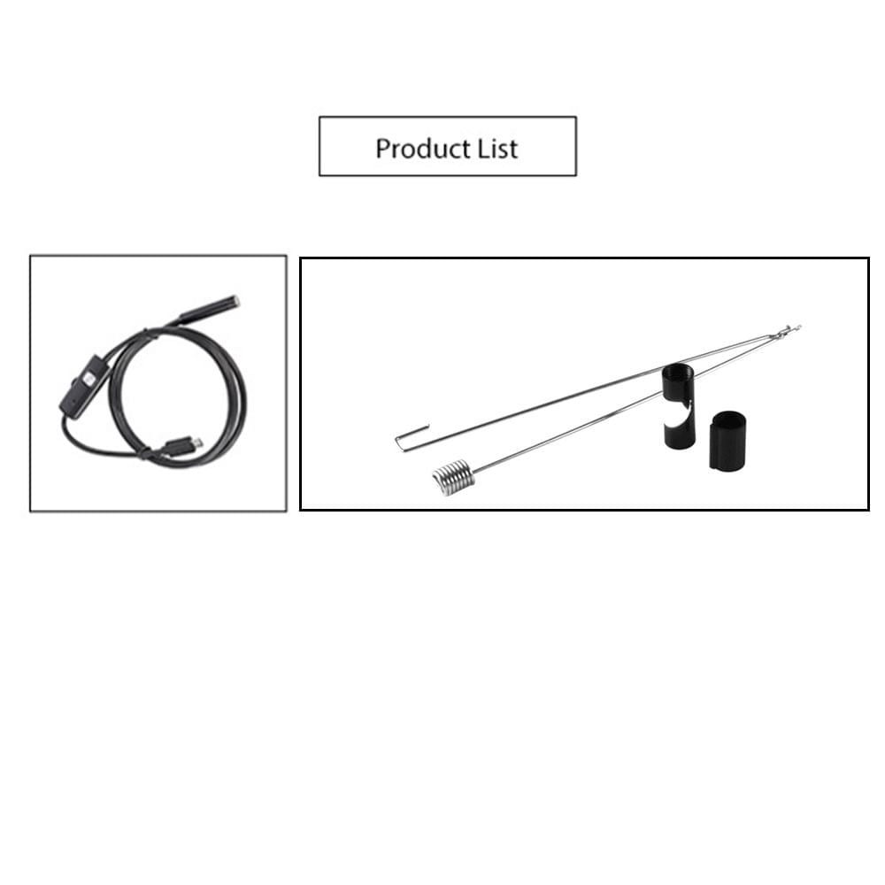 Wireless 3 in 1 Waterproof USB Port 8mm Visual Lens Mini - 5