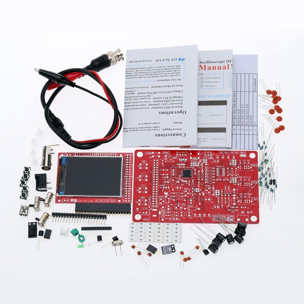 DSO138 2.4" TFT Handheld Pocket-size Digital Oscilloscope