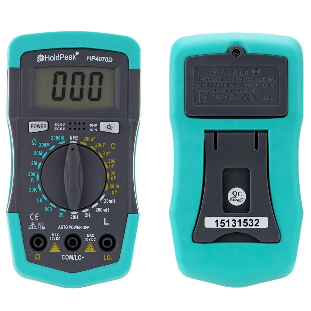 HoldPeak HP4070D Mini Digital Multimeter Resistance