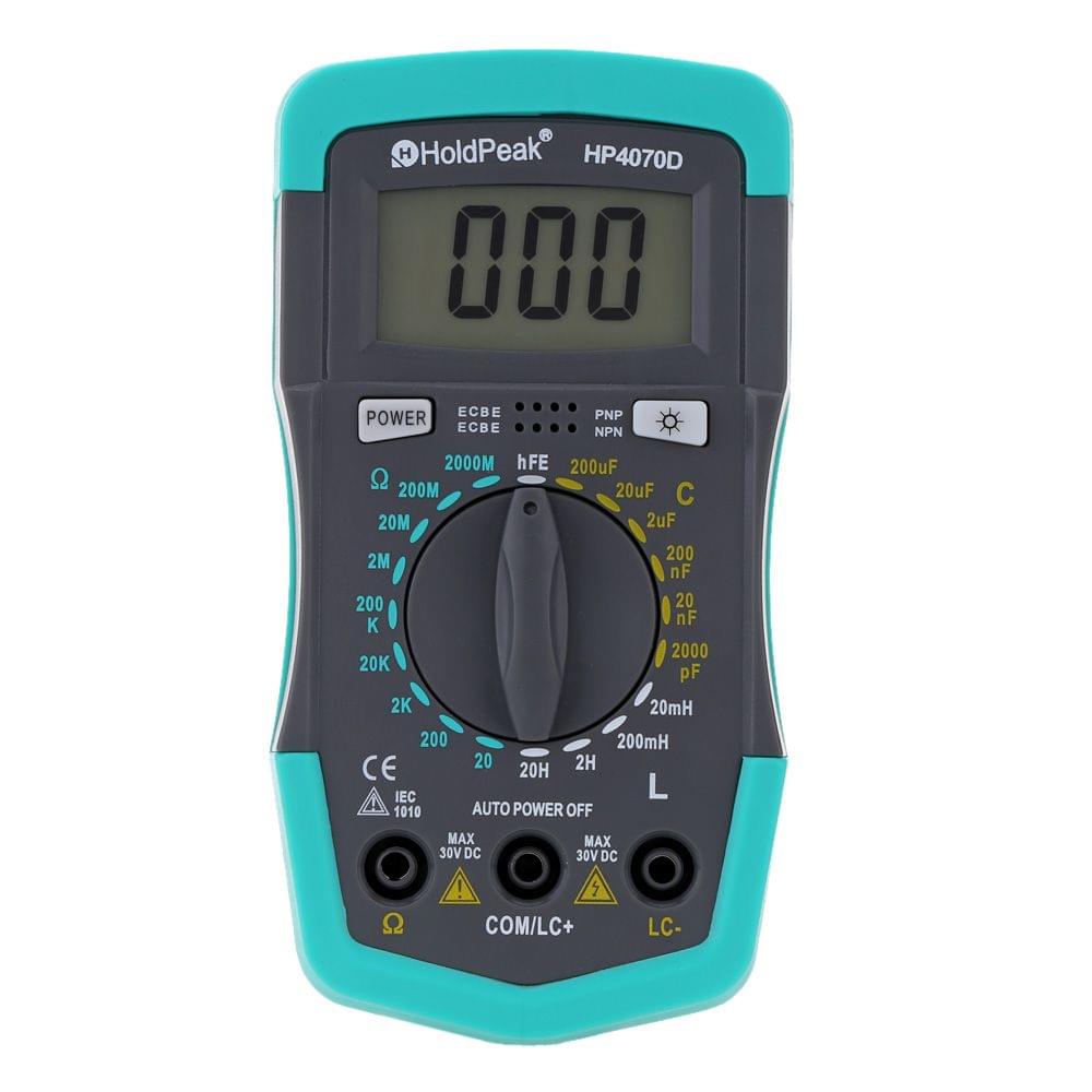 HoldPeak HP4070D Mini Digital Multimeter Resistance