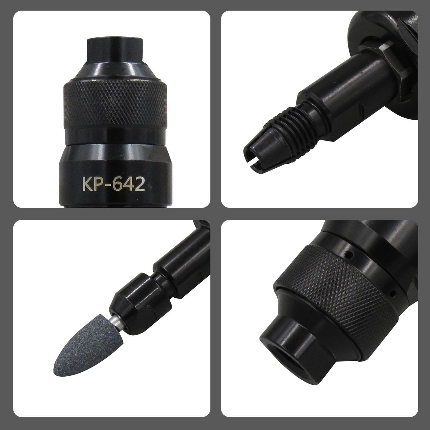 1/4" Air Die Grinder Handheld Pneumatic Tool Grinding Mill - KP-642