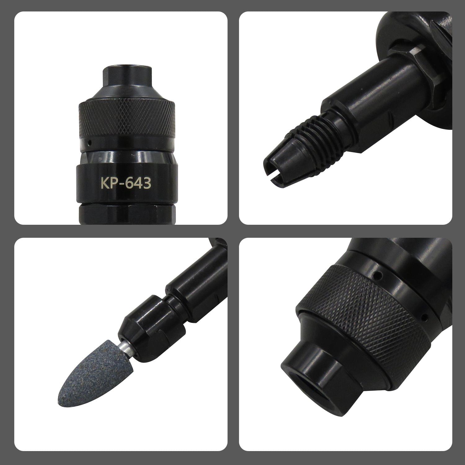 1/4" Air Die Grinder Handheld Pneumatic Tool Grinding Mill - KP-643