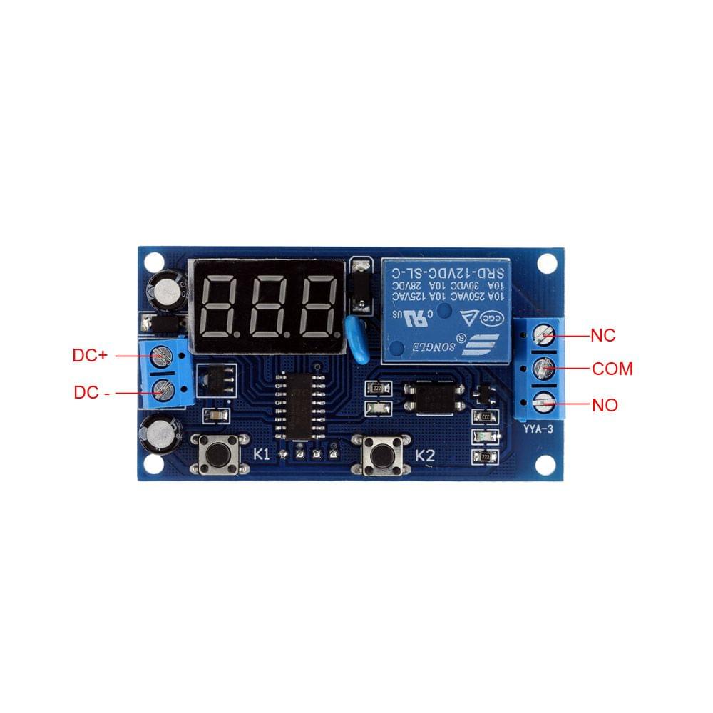 Multifunction Delay Time Module Switch Control Relay Cycle