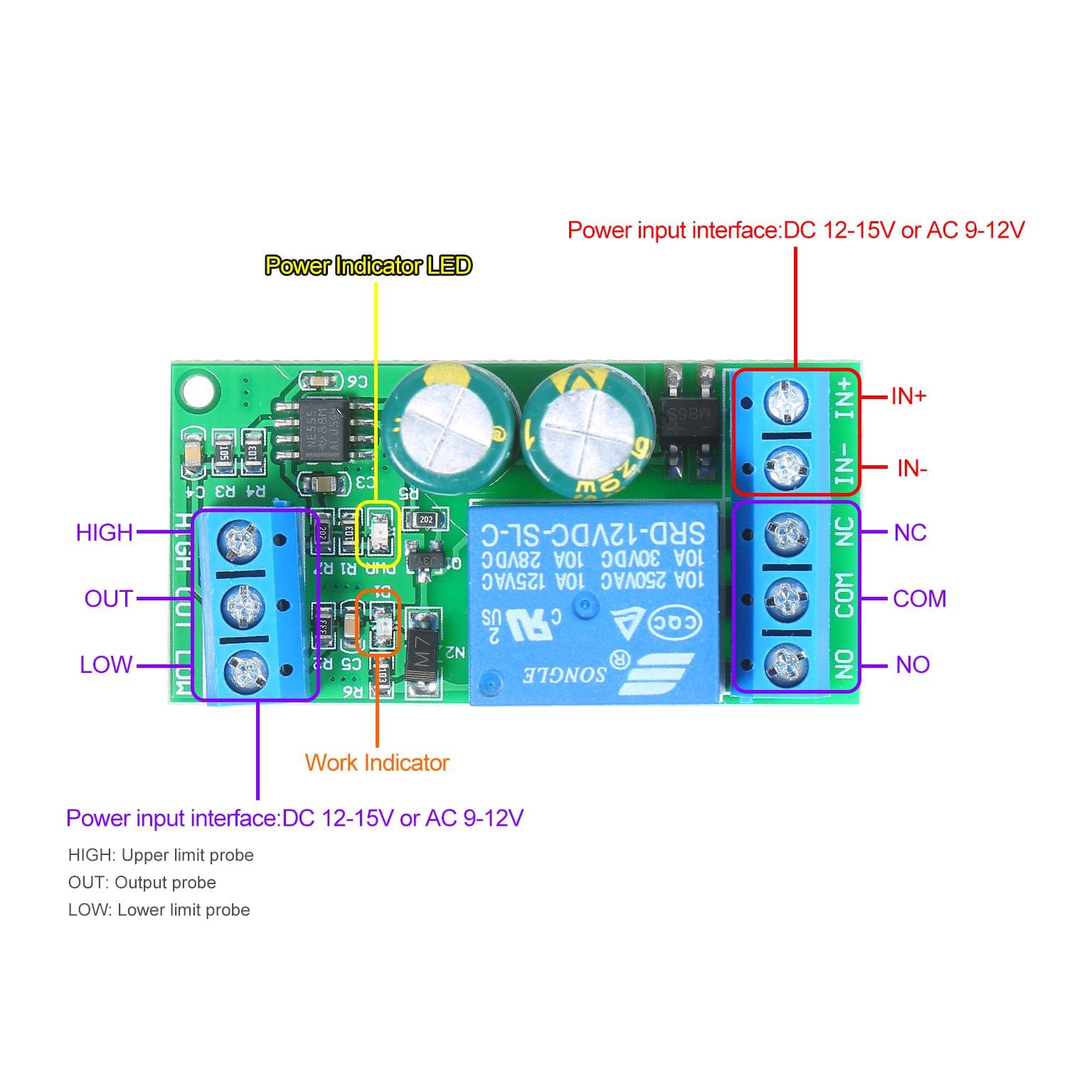 LC25A01 Water Level Automatic Controller Module Aquarium - LC25A01