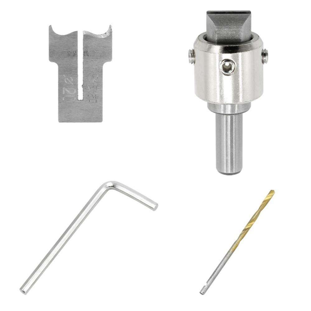 20 Pcs Set Wood Bead Maker Beads Drill Bit Milling Cutter - Silver 20pcs
