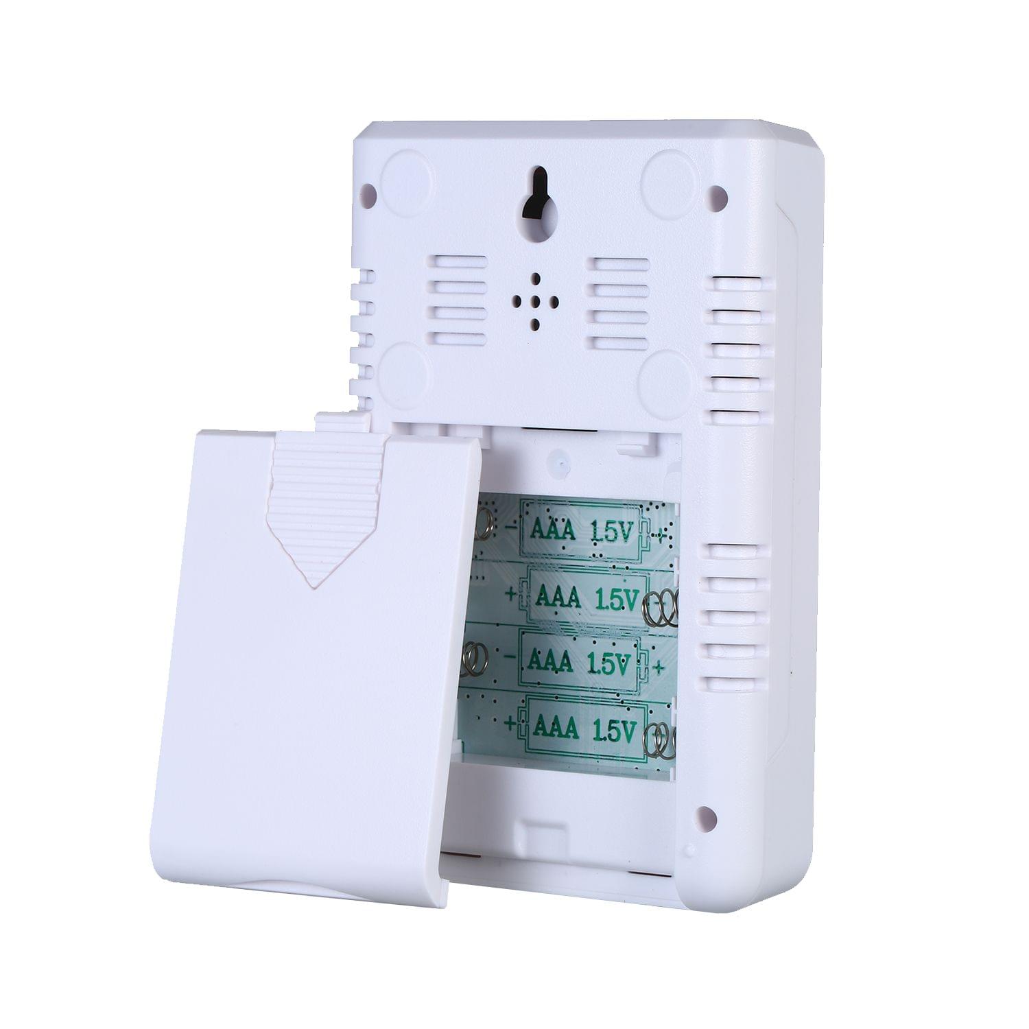 Wireless Indoor Outdoor Temperature Meter 3-channel LCD