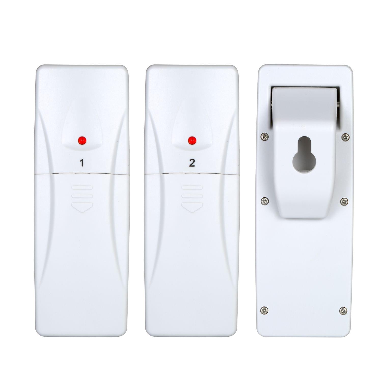 Wireless Indoor Outdoor Temperature Meter 3-channel LCD