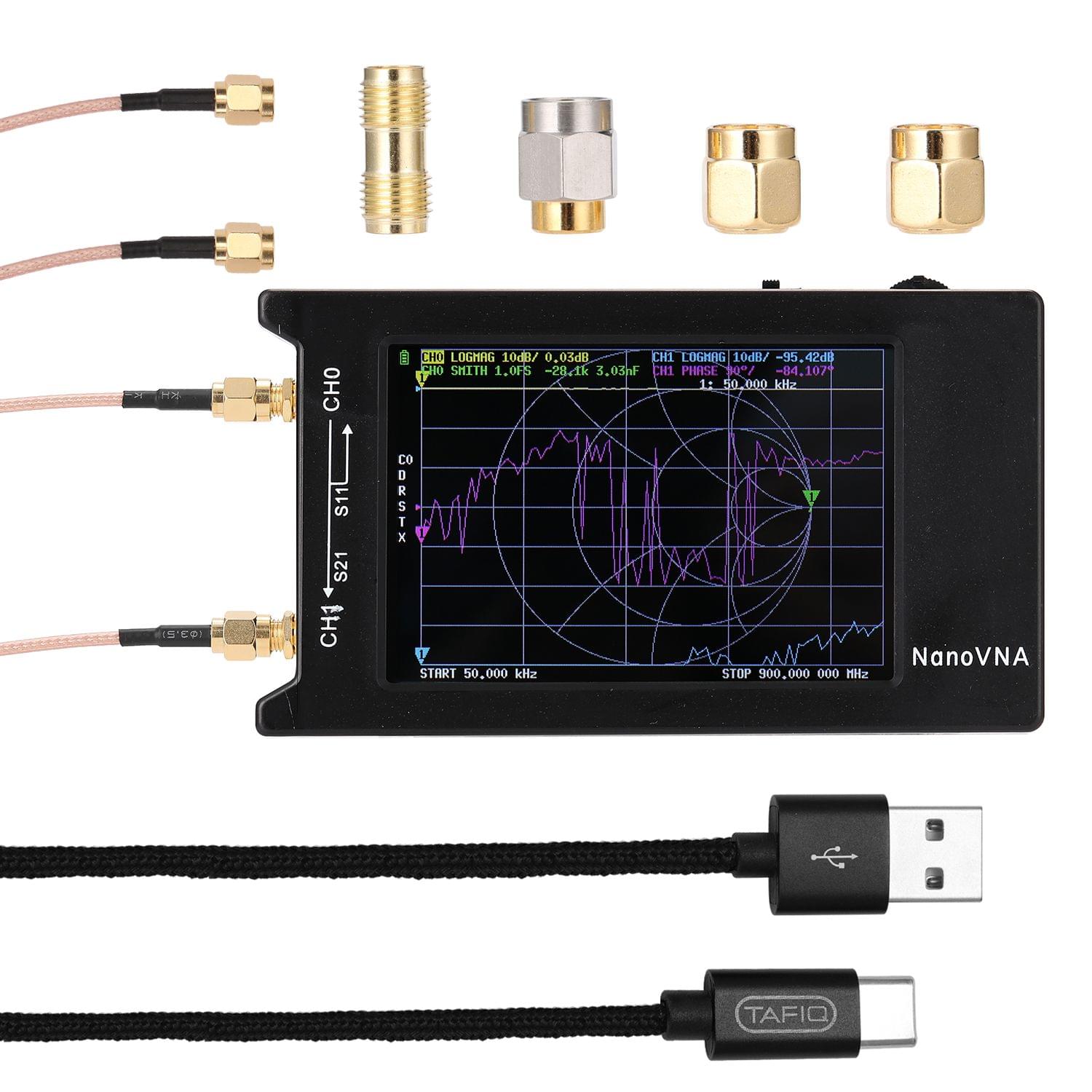 NanoVNA-H Portable Handheld Vector Network Analyzer – UNIQBUY
