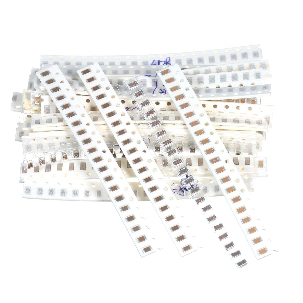 720PCS 1206 SMD Capacitor Assorted Kit 36Values 20pcs 1PF to - 1206