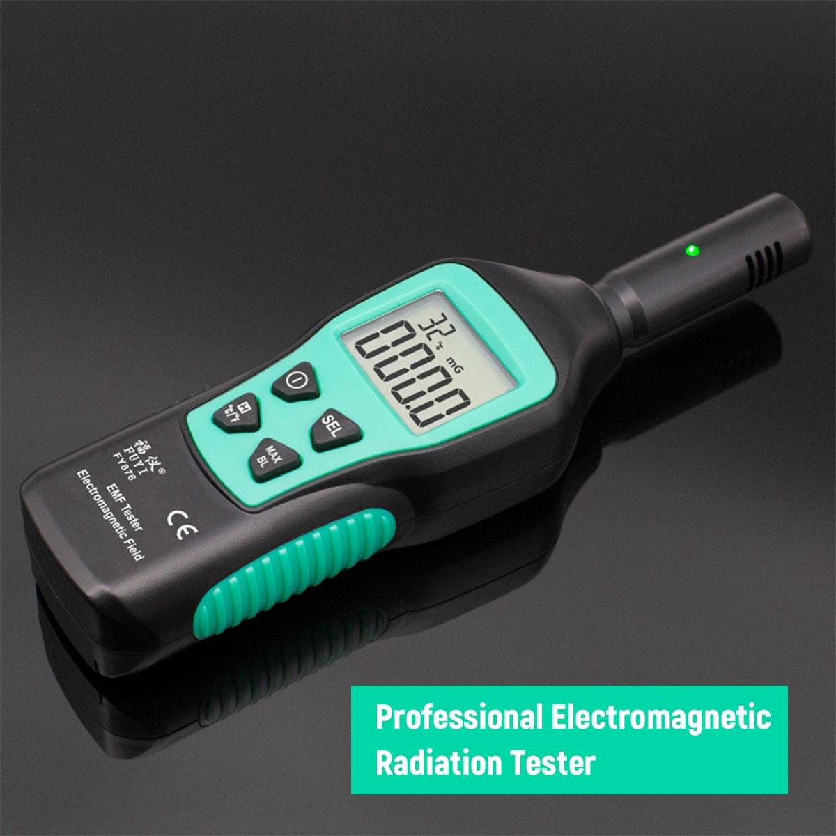 FUYI EMF Meter Electromagnetic Radiation Detector Household