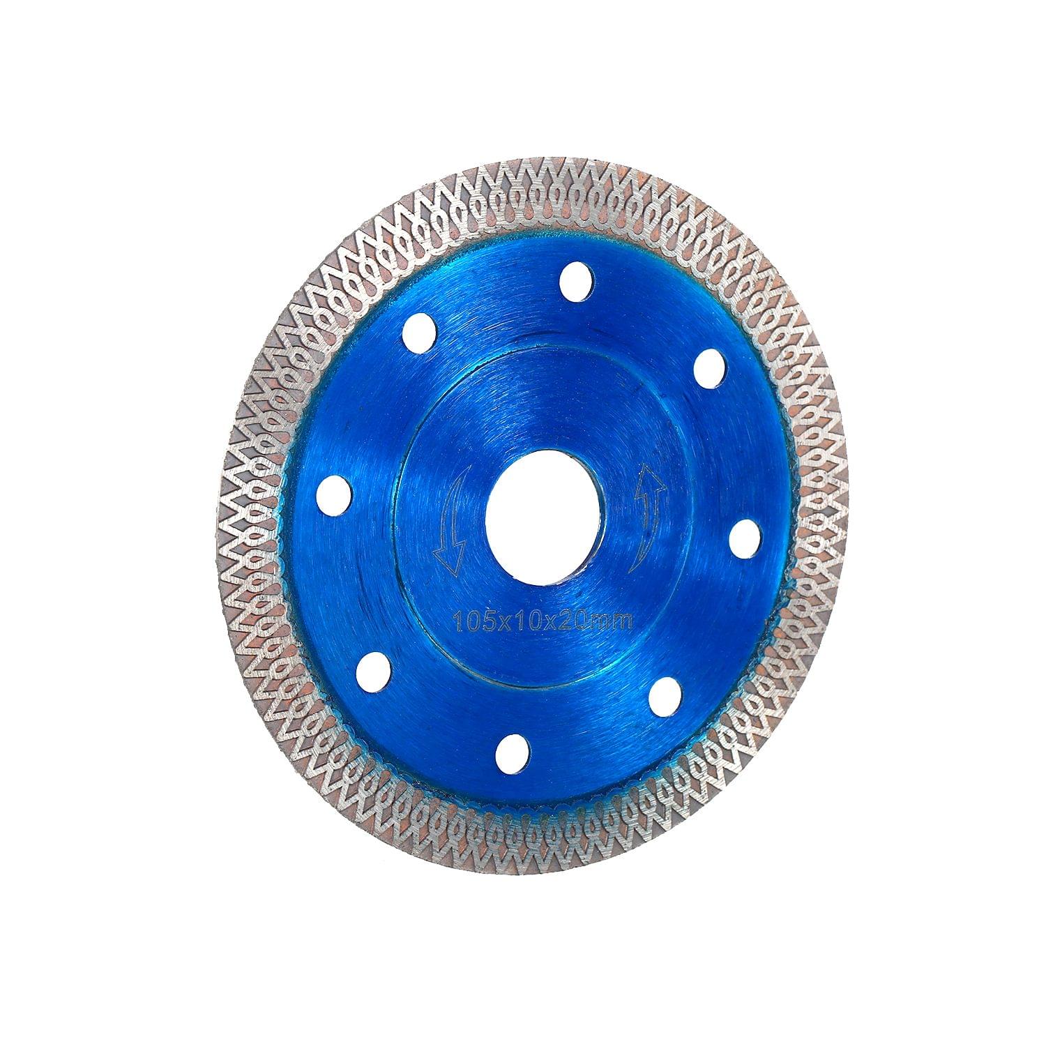 105mm 4" Diamond Corrugated Saw Blade 22mm Bore Diameter