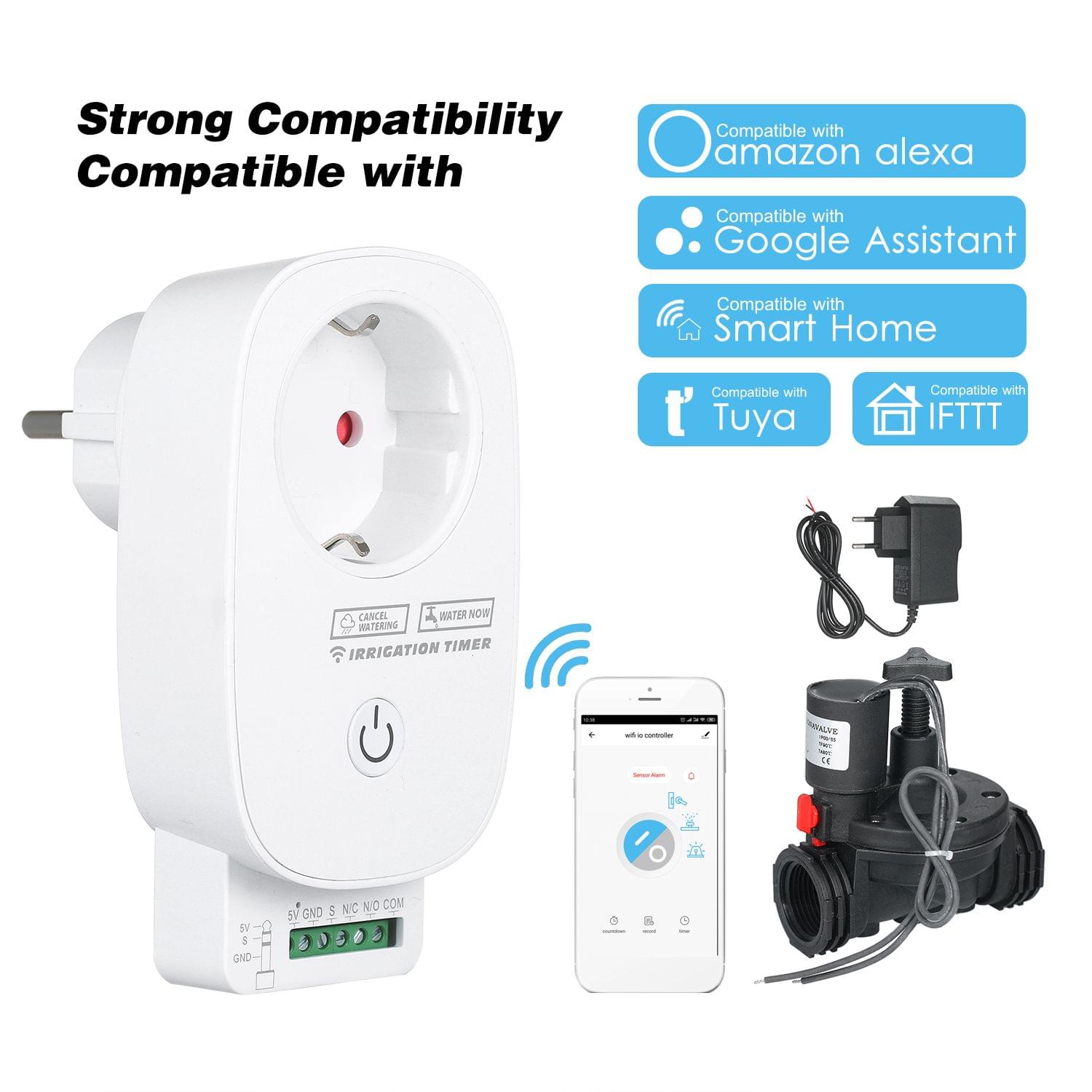 WiFi Control Garden Irrigation System Sprinkler System - EU Plug