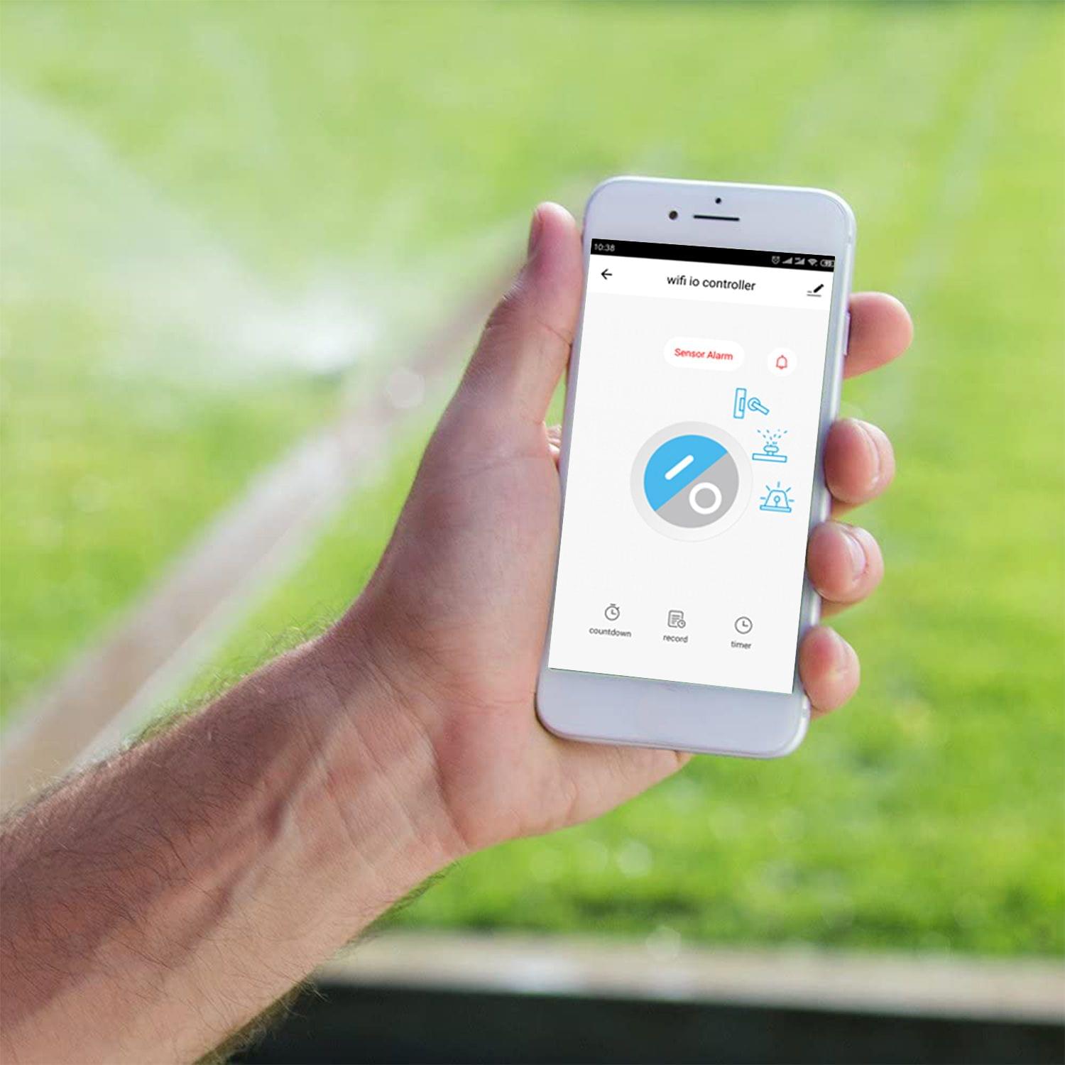 WiFi Control Garden Irrigation System Sprinkler System - EU Plug
