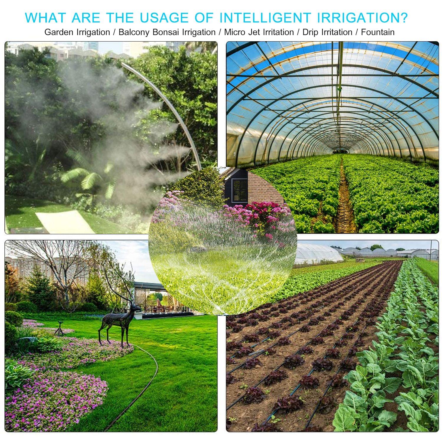 WiFi Control Garden Irrigation System Sprinkler System - EU Plug
