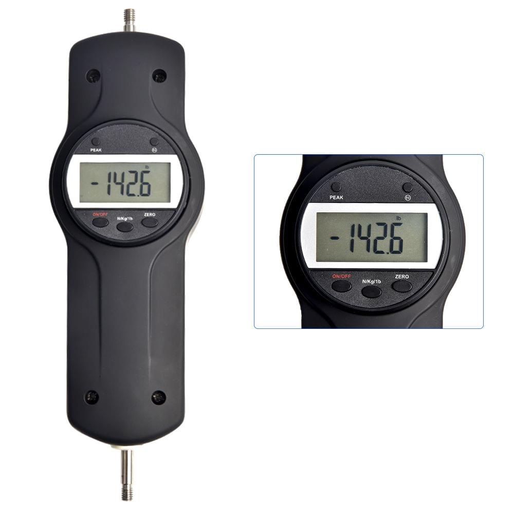 Digital Force Gauge Push Pull Meter with 5 Side Heads - EDF-10