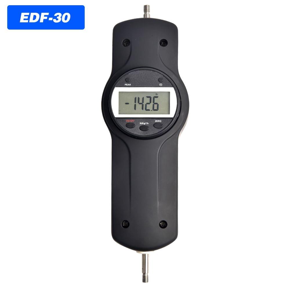 Digital Force Gauge Push Pull Meter with 5 Side Heads - EDF-30