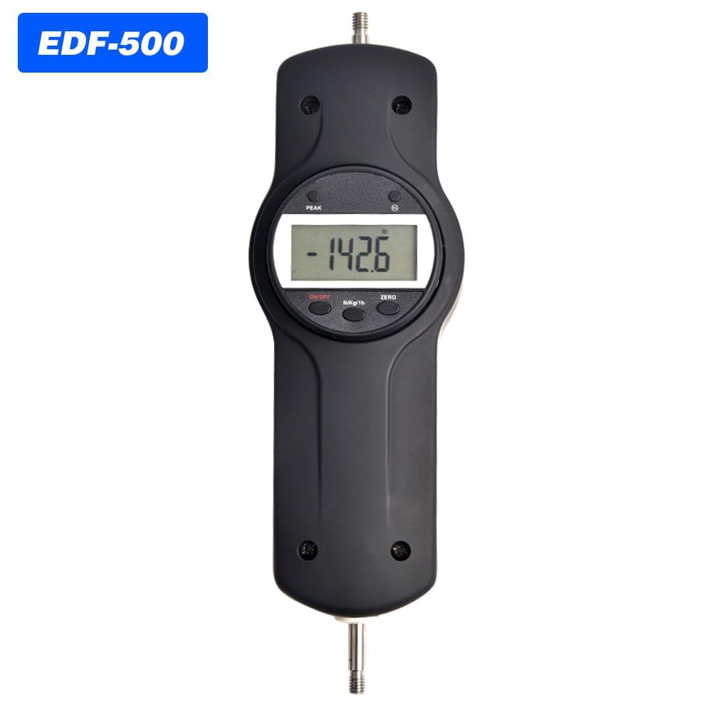 Digital Force Gauge Push Pull Meter with 5 Side Heads - EDF-500