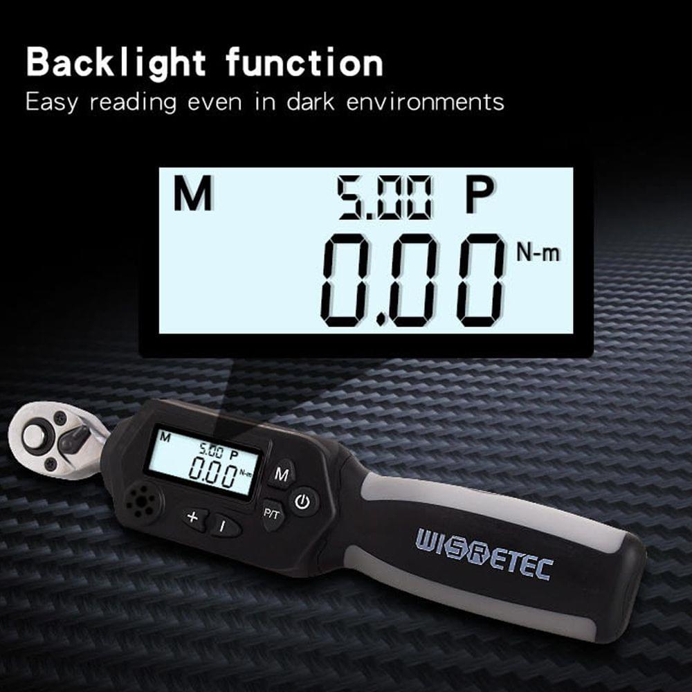 High Accuracy Mini Digital Display Backlight Torque Wrench - 2