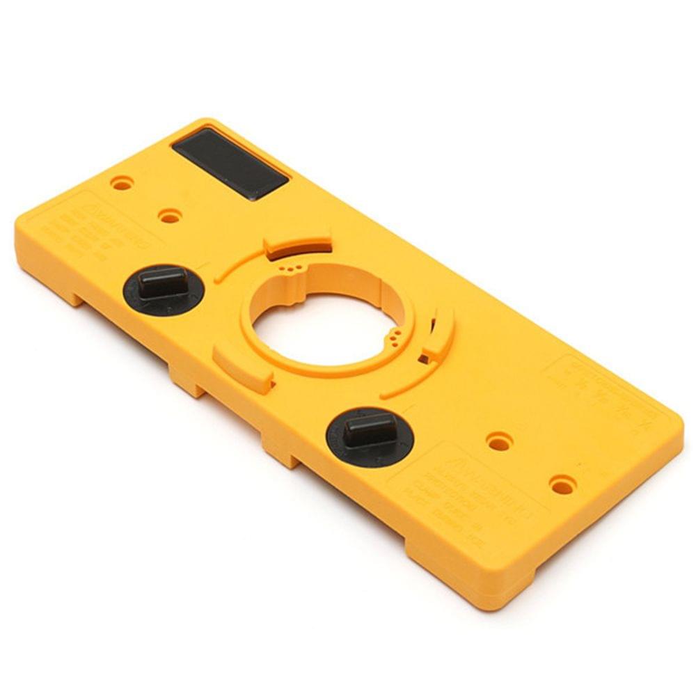 Cup Style Concealed Hinge Jig Guide Set Boring Hole Template - 1 set