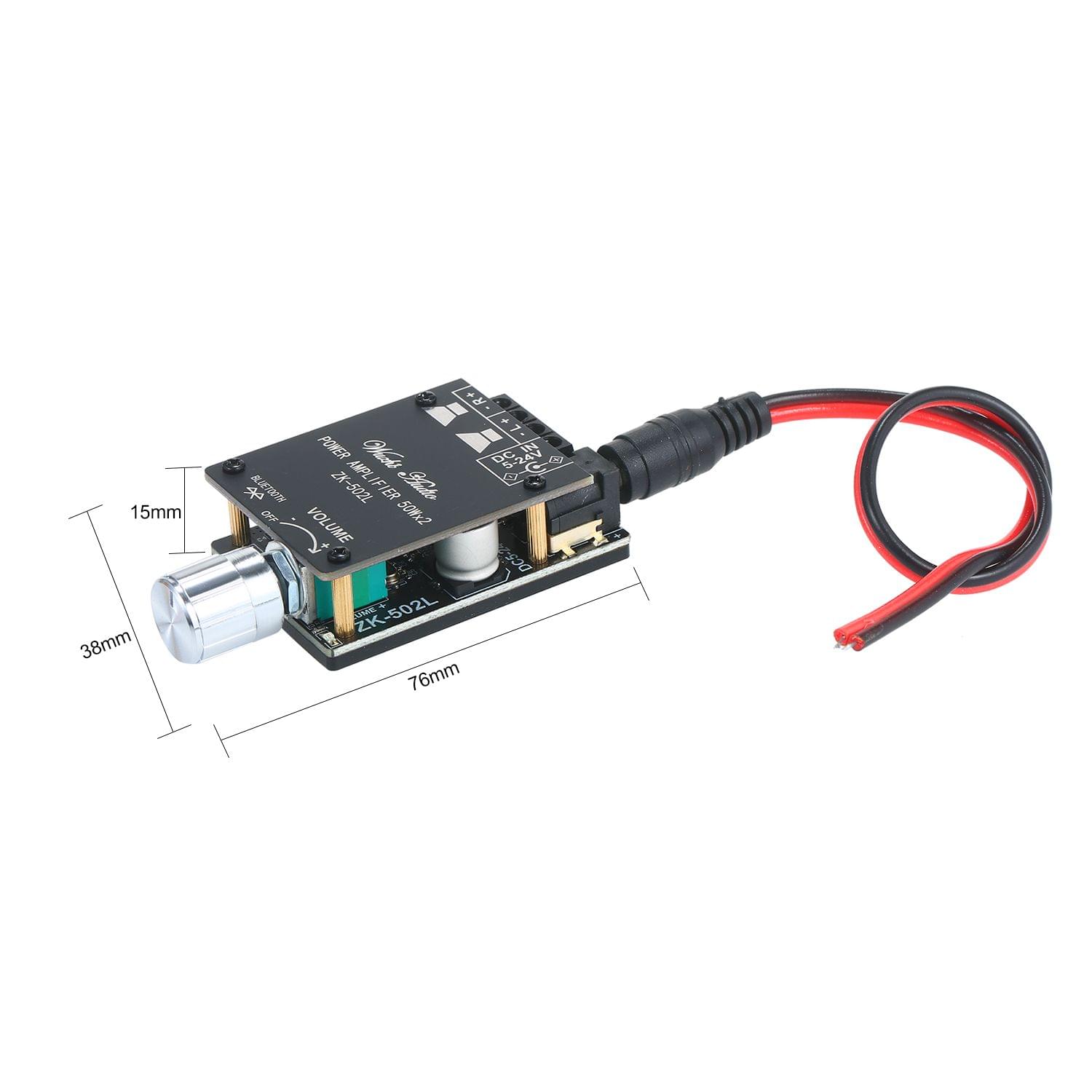 Mini Digital Power Amplifier Board Module 20W30W40W50Wx2 - 502L mini