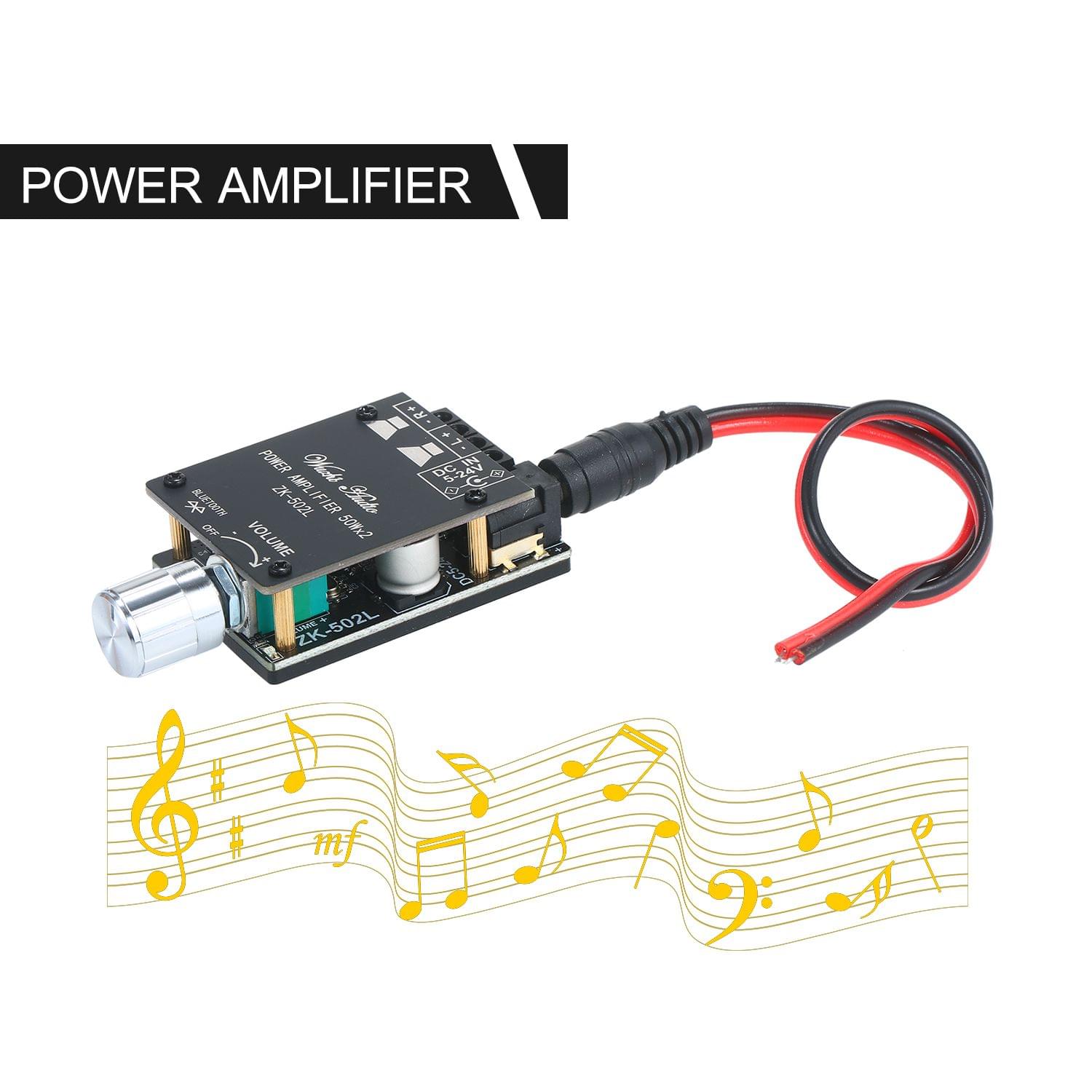 Mini Digital Power Amplifier Board Module 20W30W40W50Wx2 - 502L mini
