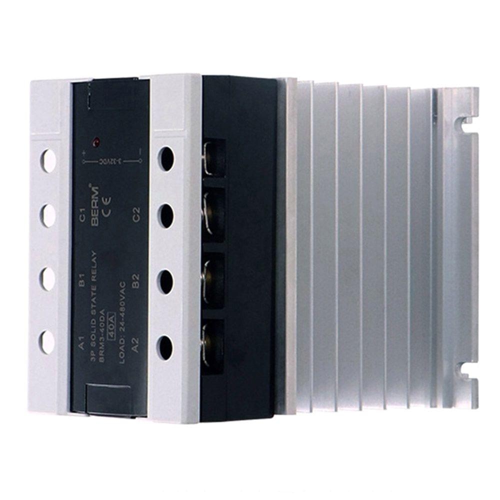 80A Three Phase Solid State Relay Load 24-480VAC AC Control - 80A