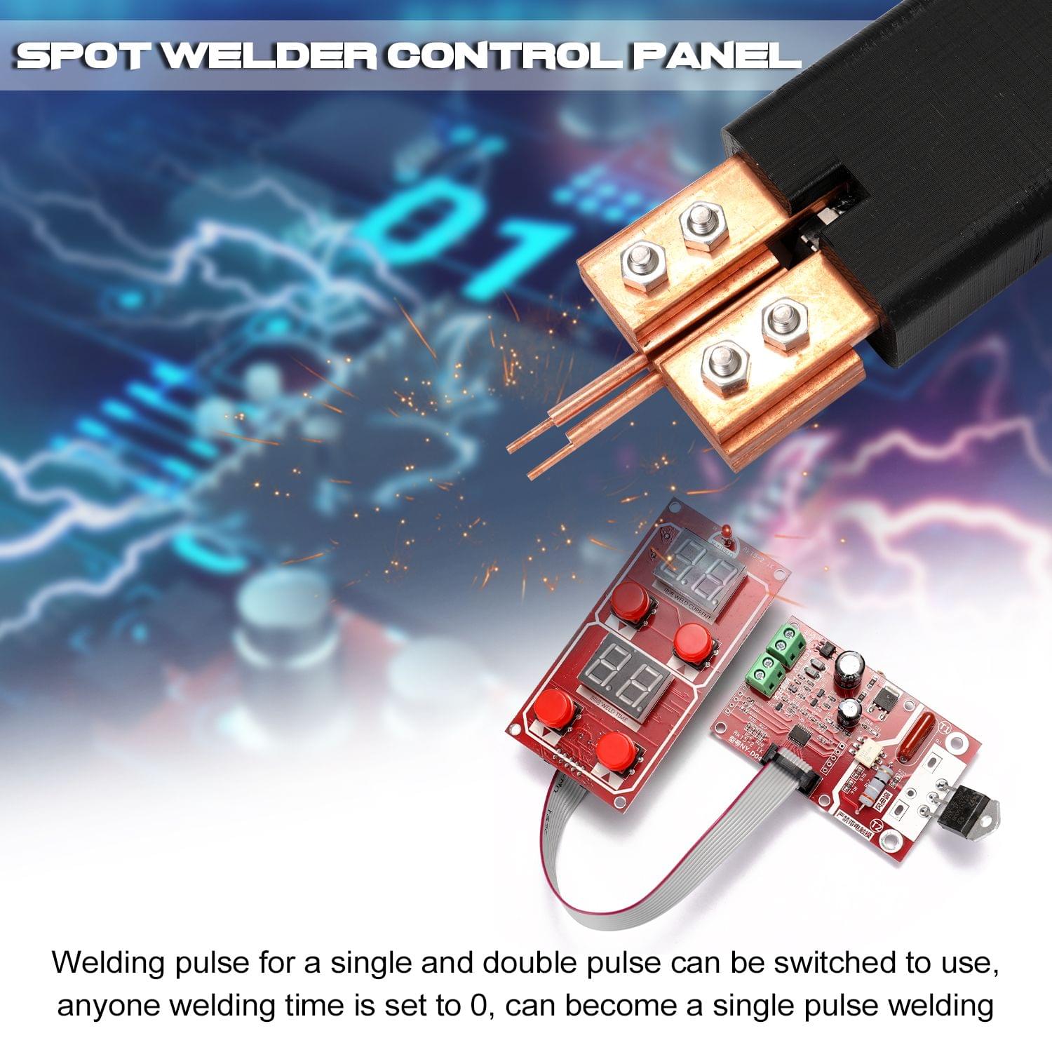 NY-D04 Dual Displays Spot Welding Machine Transformer - 100A