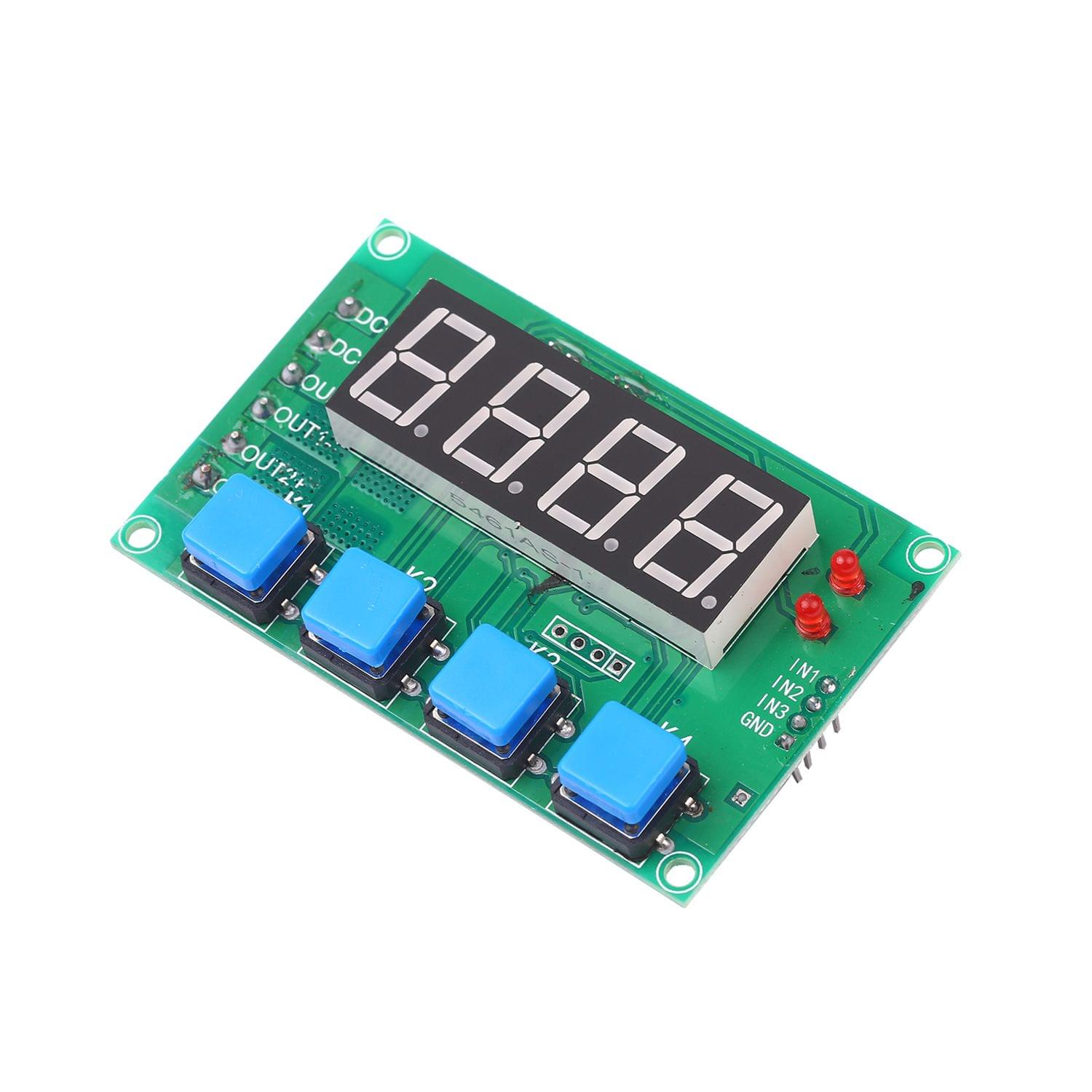 7-27V 2-Channel Time Relay Module Digital Time Cycle Delay