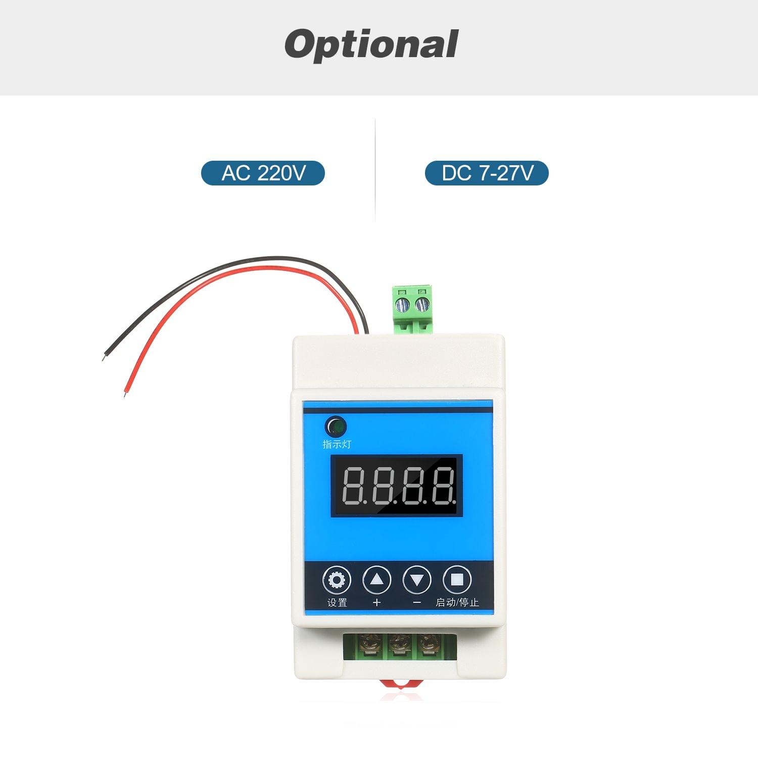 DC 7-27V Digital Delay Timer Control Switch Relay Module - DC 7-27V