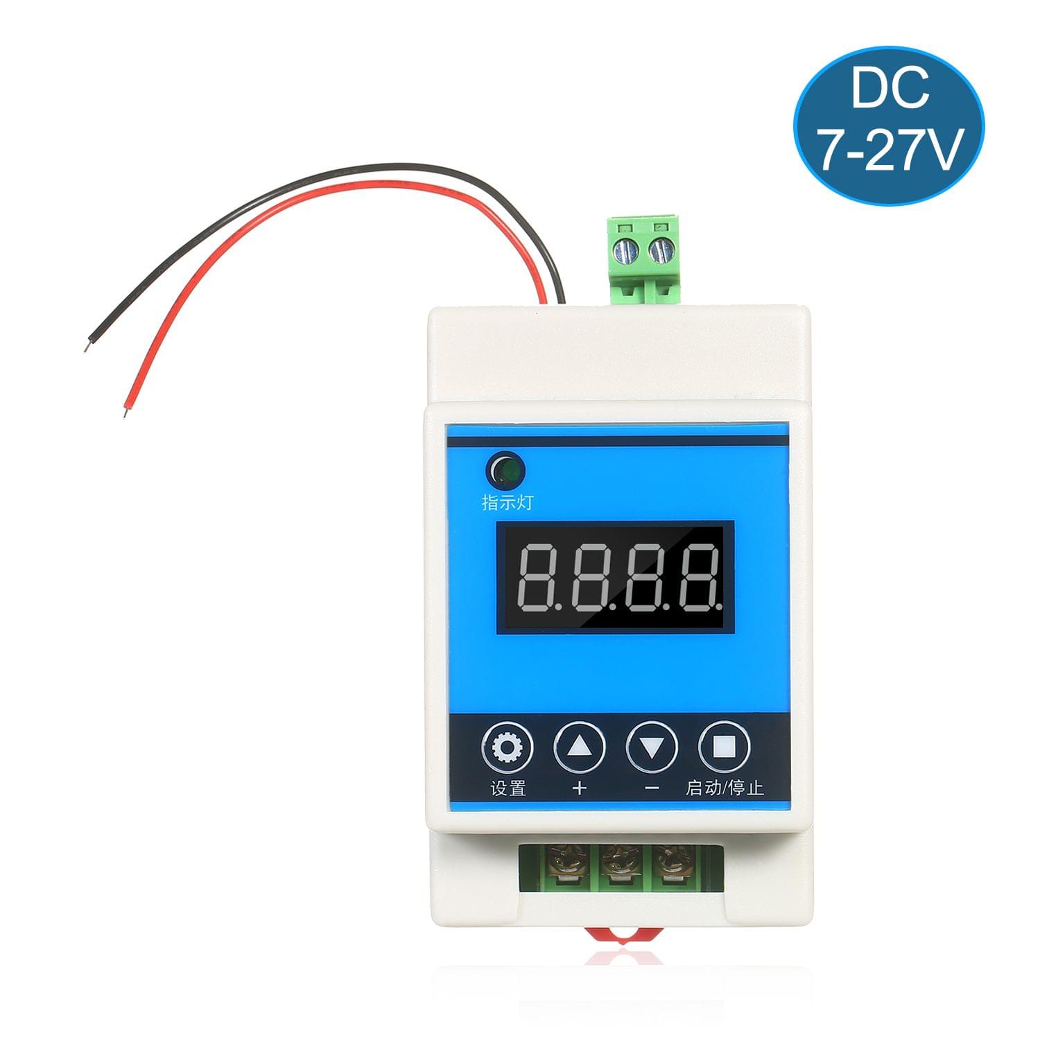 DC 7-27V Digital Delay Timer Control Switch Relay Module - DC 7-27V