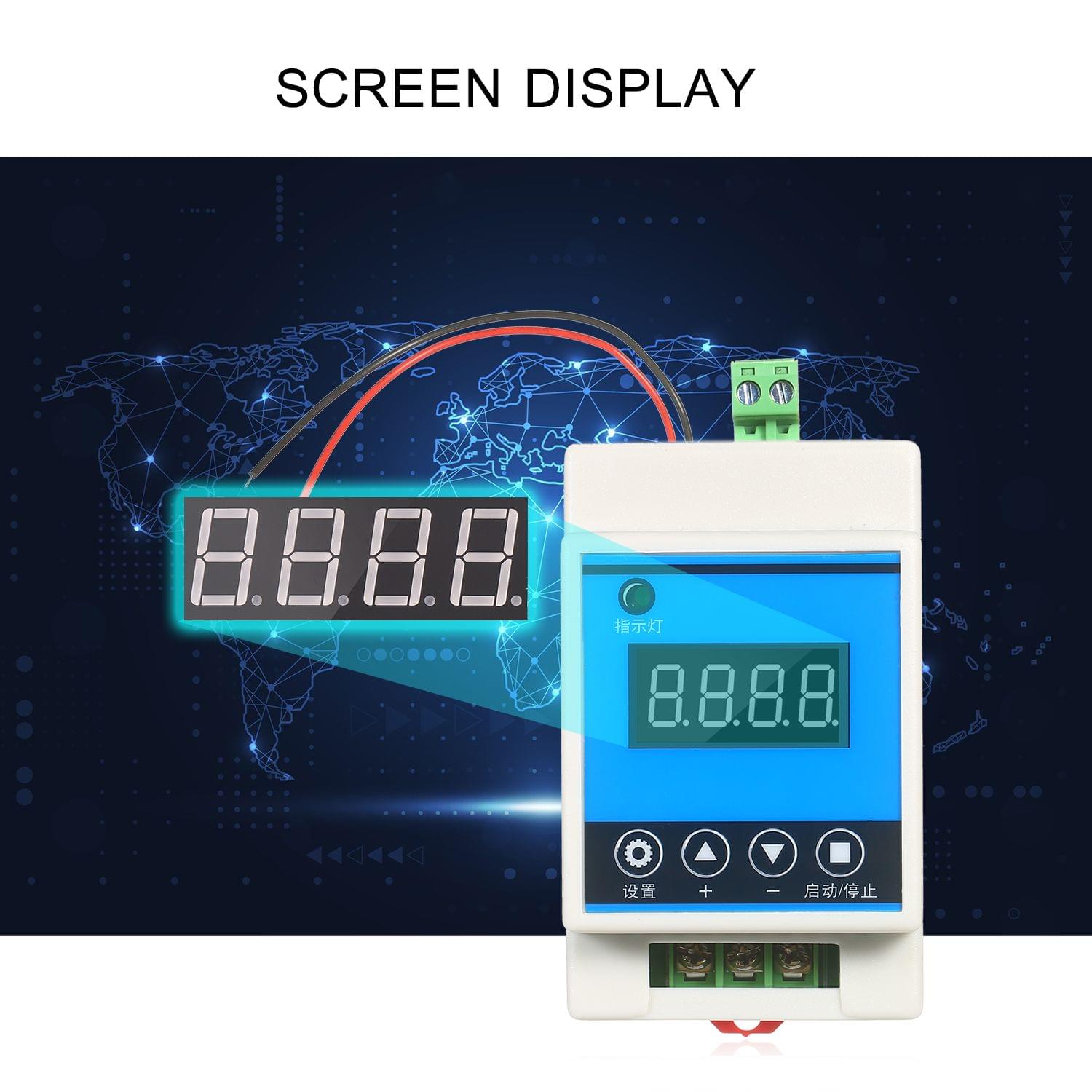 DC 7-27V Digital Delay Timer Control Switch Relay Module - DC 7-27V