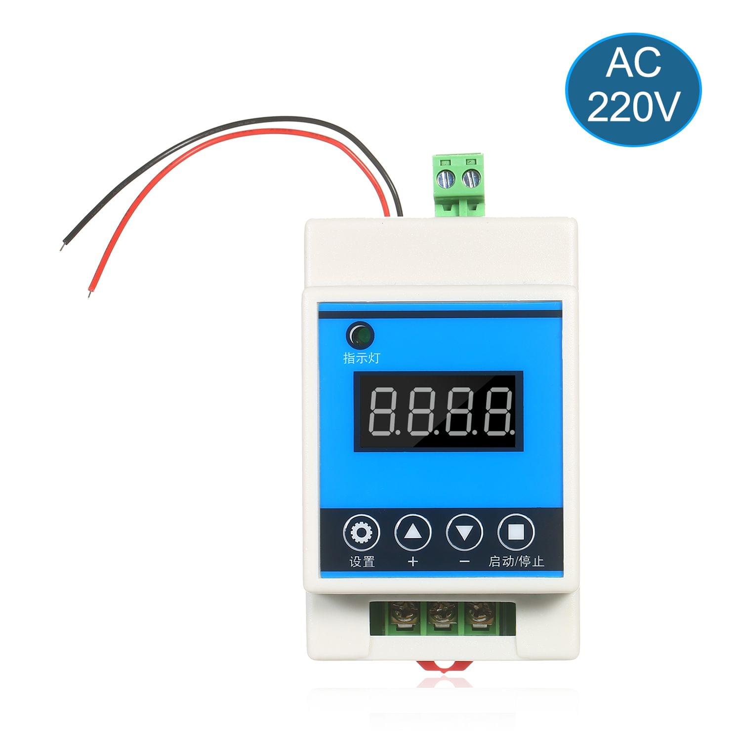 AC 220V Digital Delay Timer Control Switch Relay Module with - AC 220V