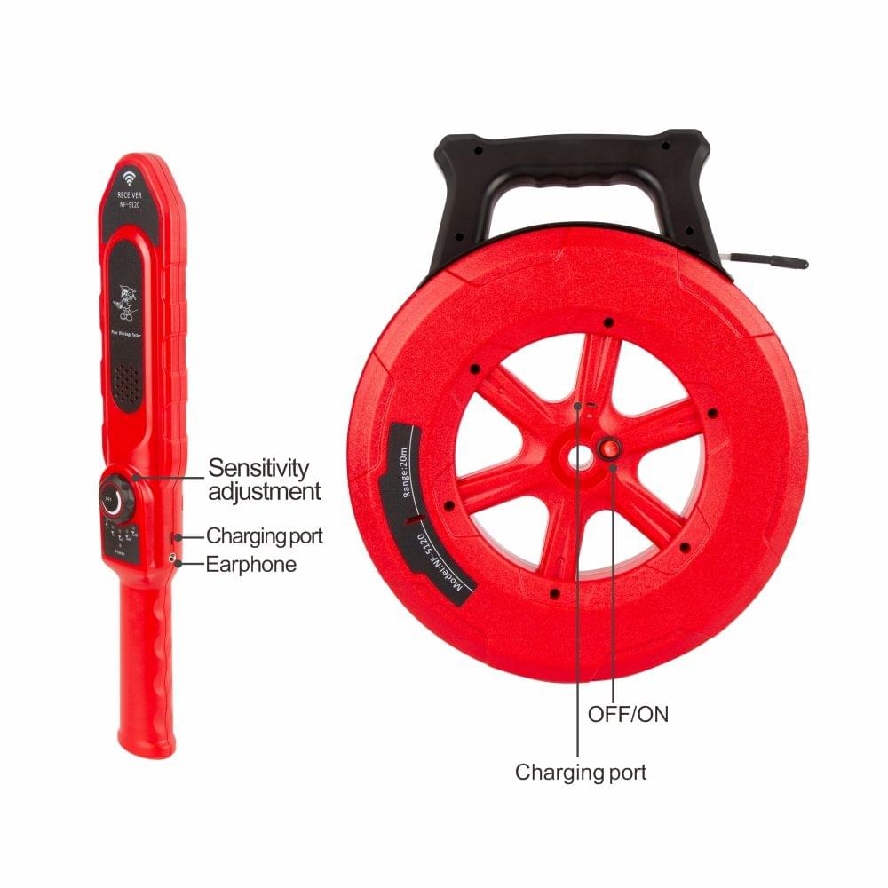 Pipes Blockage Diagnostic-tool Scanner Plumbers Pipeline - 3