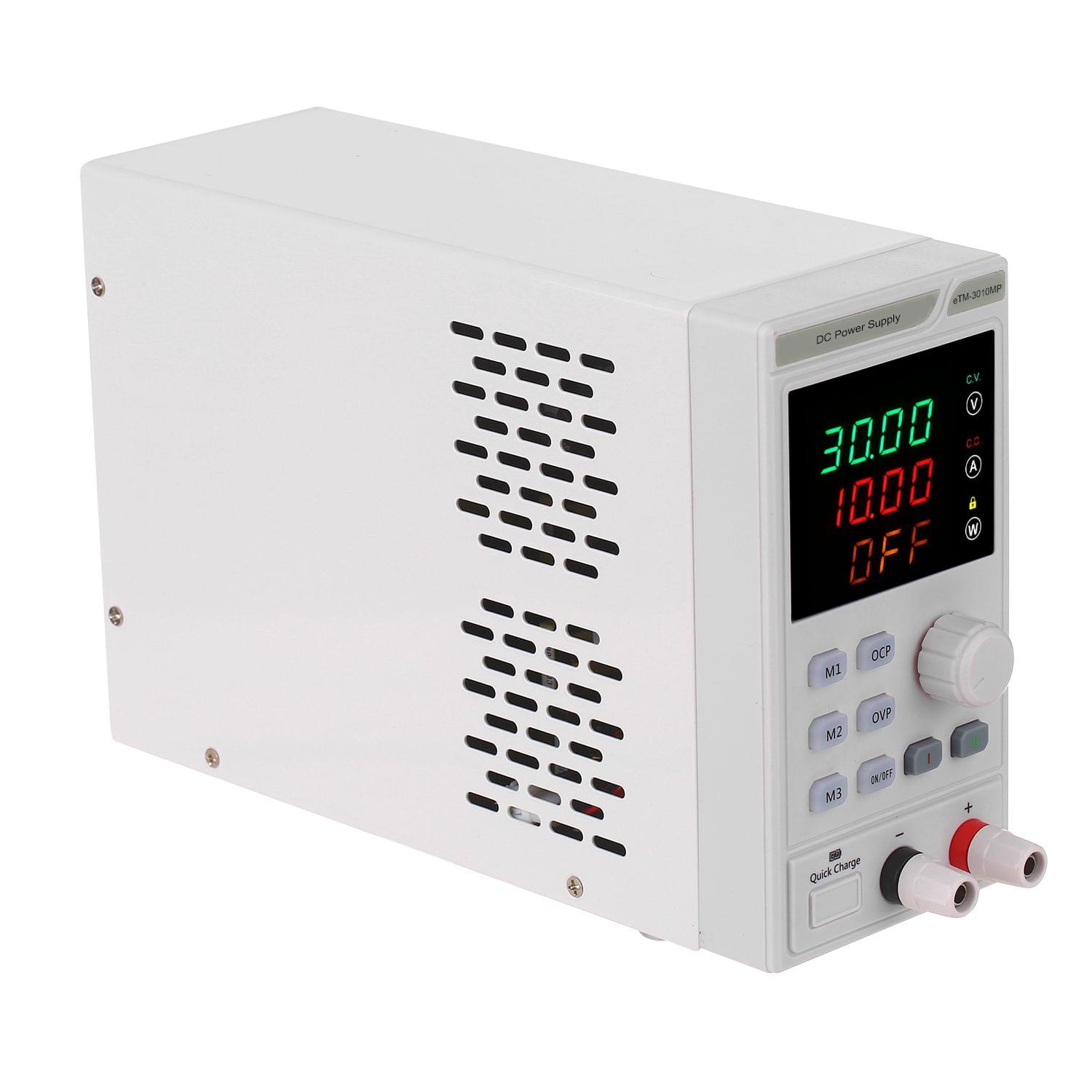 220V 0-30V 0-10A Programmable DC Power Supply Power - EU Plug