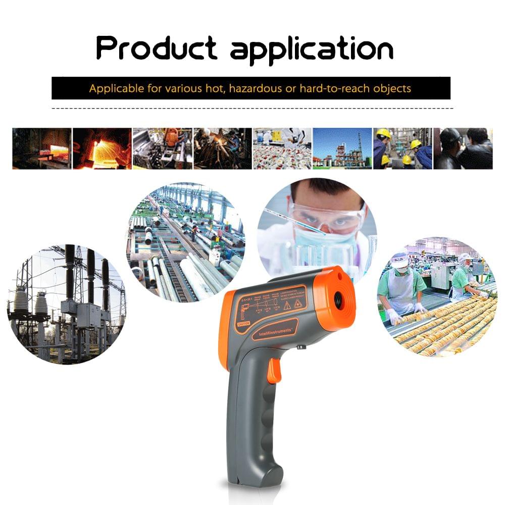 Infrared Thermometer Digital Laser Thermometer Temperature - AT1350