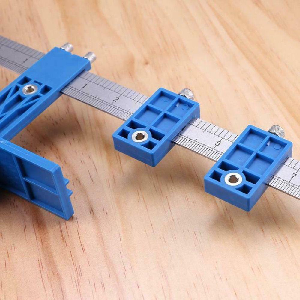 Woodworking Drilling Dowelling Hole Saw Adjustable Drill - Metric Imperial same side