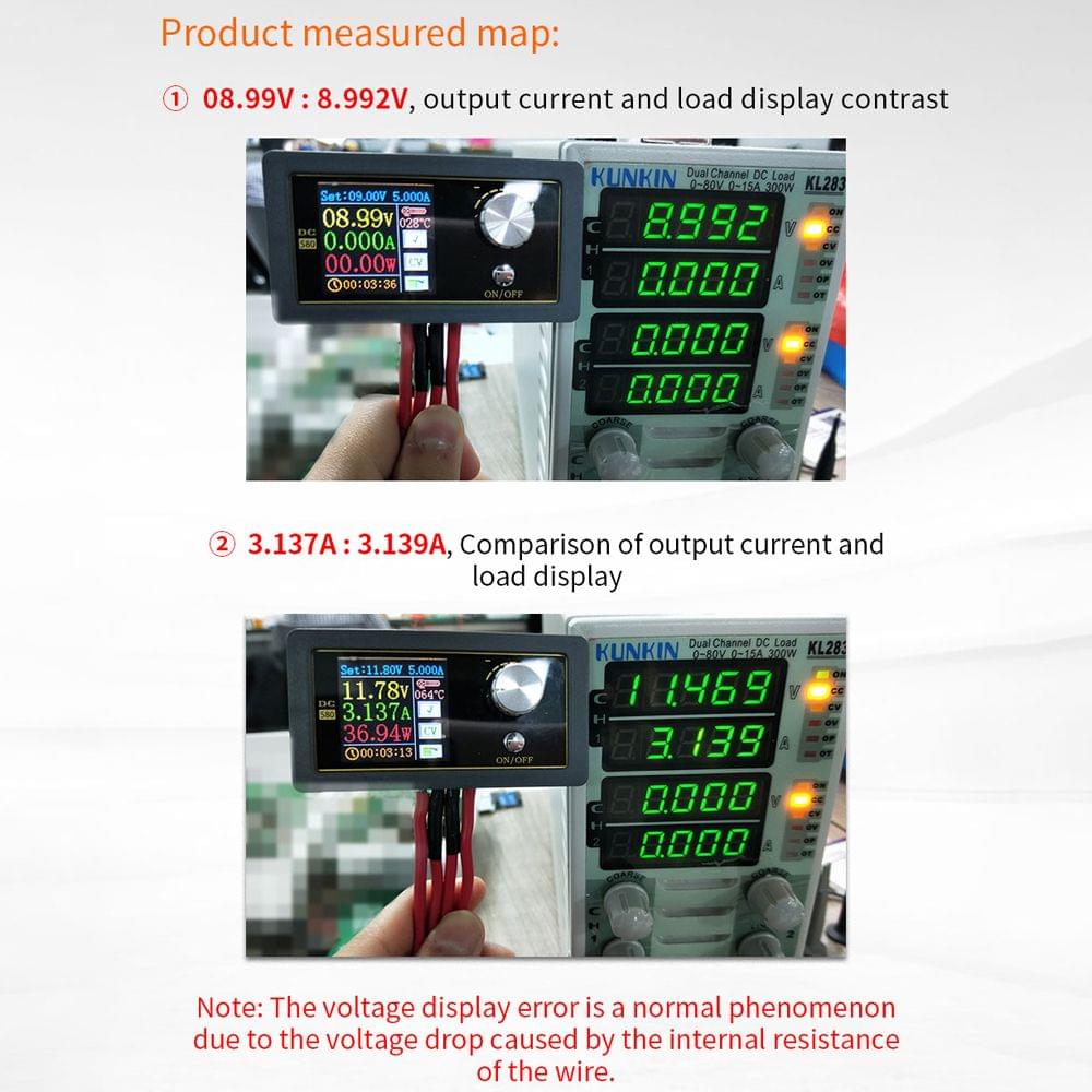 DC DC Buck Converter CC CV Power Module 0.6-30V 5A