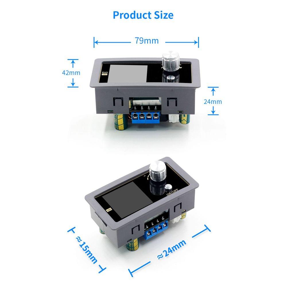 DC DC Buck Converter CC CV Power Module 0.6-30V 5A