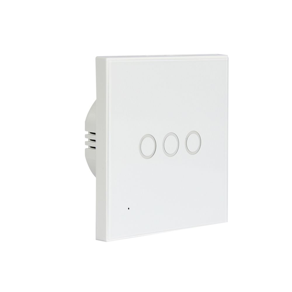 WiFi EU Light Switch 3 Gang 2.4GHz Wifi One-key Connection - EU Type