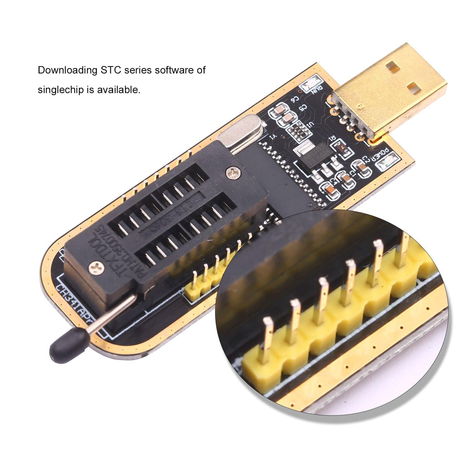 CH341A USB Programmer EEPROM BIOS Flasher Programmable Logic - CH341A Programmer