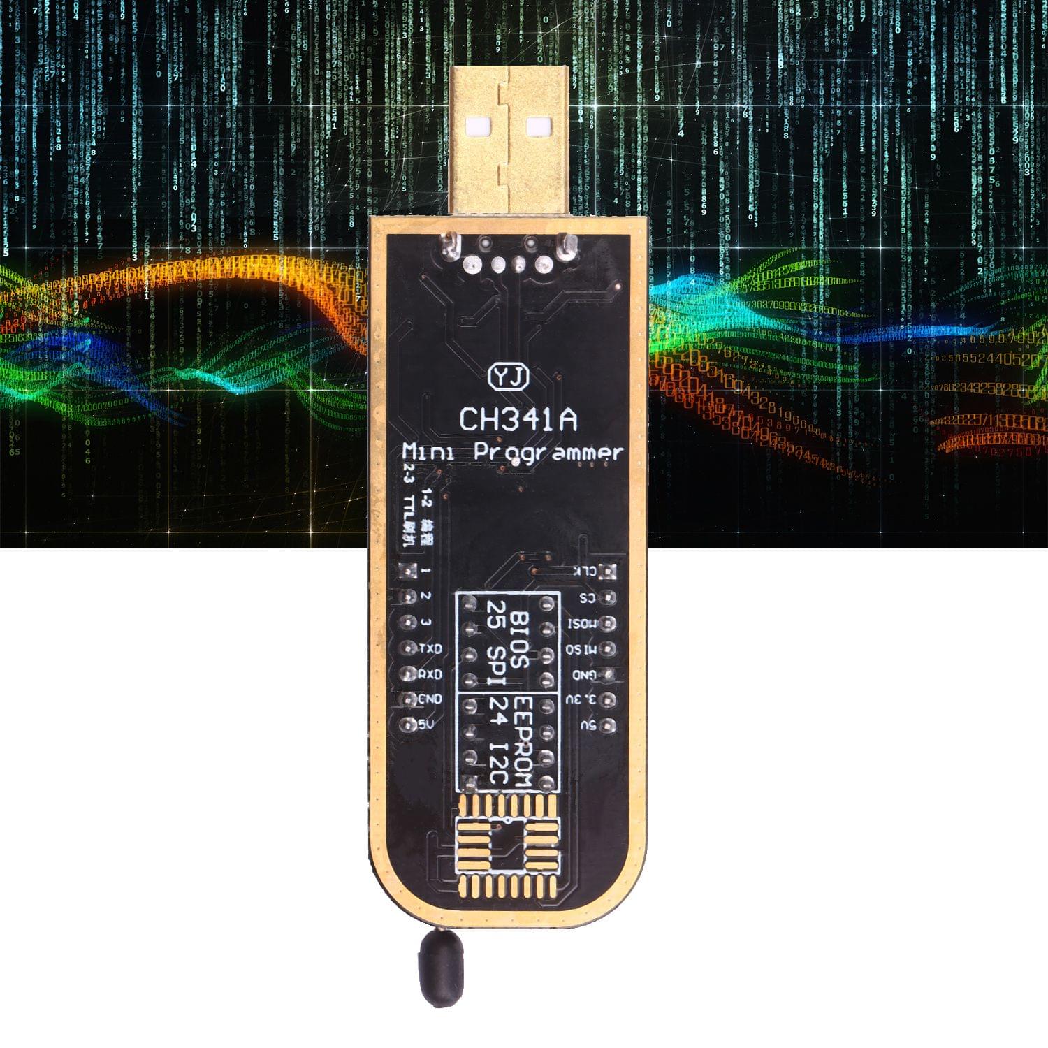 CH341A USB Programmer EEPROM BIOS Flasher Programmable Logic - CH341A Programmer