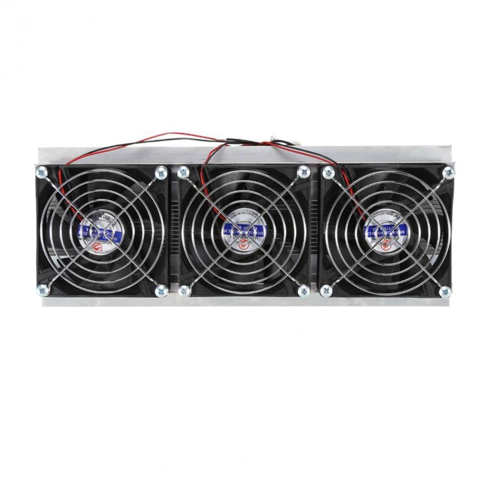 TEC Electron Semiconductor Refrigeration Cooler Triple Fan