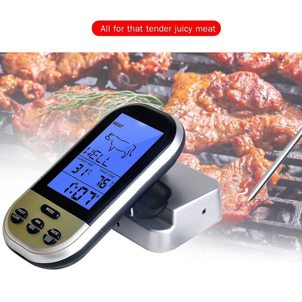 Meat Thermometer Digital LCD BBQ Thermometer with Backlight