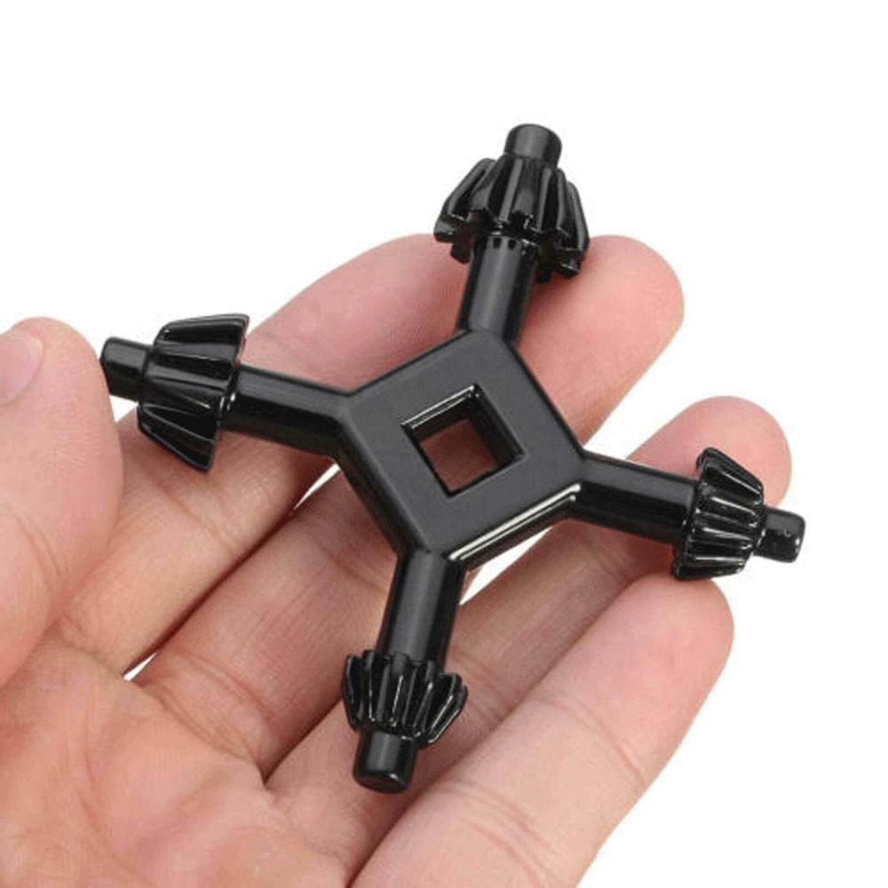 Four In One Multi-Function Drill Chuck Key 3/8'' & 1/2''