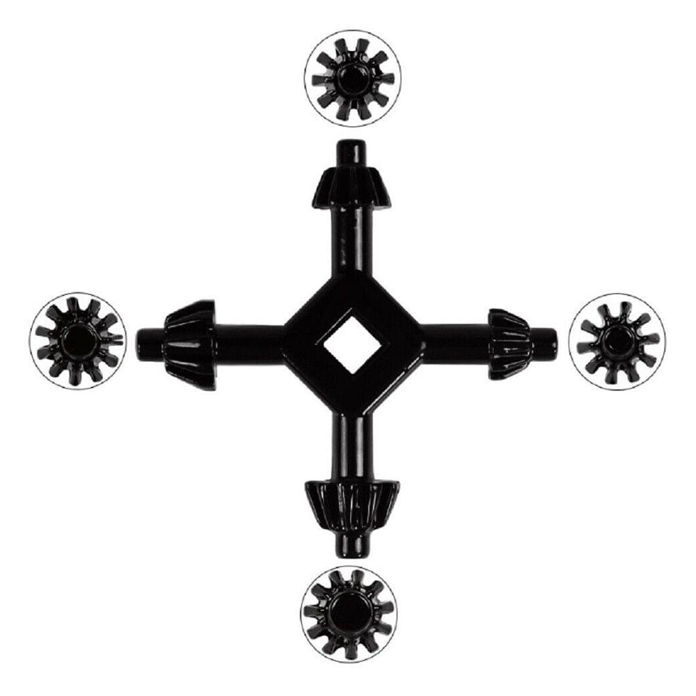 Four In One Multi-Function Drill Chuck Key 3/8'' & 1/2''